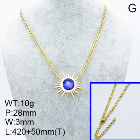 SS Necklace  3N4001818vbpb-908