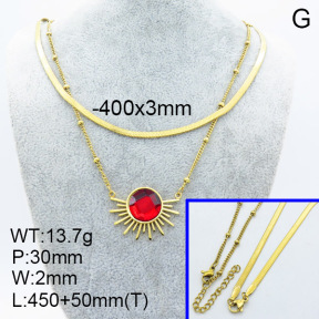 SS Necklace  3N4001824ahjb-908