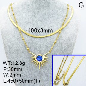 SS Necklace  3N4001844ahjb-908