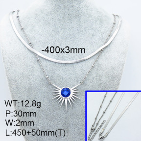 SS Necklace  3N4001845bhia-908