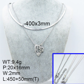 SS Necklace  3N4001849bhva-908