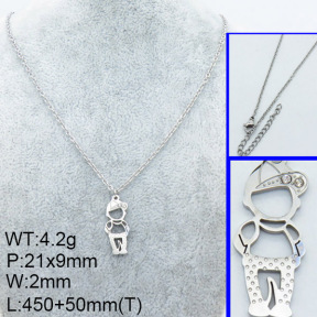 SS Necklace  3N4001851ablb-908