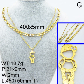 SS Necklace  3N4001852vhha-908