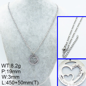 SS Necklace  3N4001855bbml-908