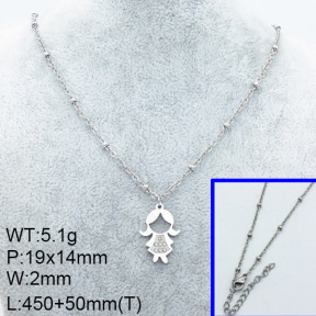 SS Necklace  3N4001863vbmb-908