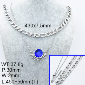 SS Necklace  3N4001881vhkl-908