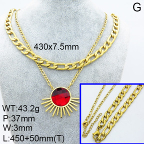 SS Necklace  3N4001892vhml-908