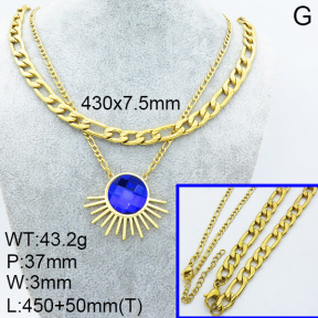 SS Necklace  3N4001896vhml-908
