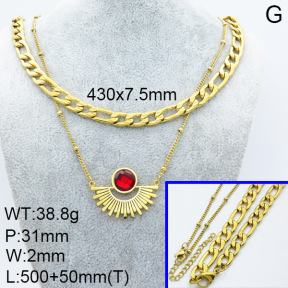 SS Necklace  3N4001908vhml-908