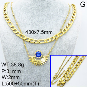 SS Necklace  3N4001916vhml-908