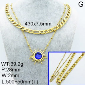 SS Necklace  3N4001928vhml-908