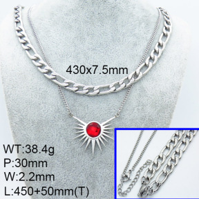SS Necklace  3N4001933vhll-908