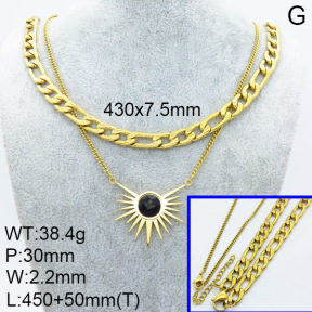 SS Necklace  3N4001936vhml-908