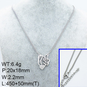 SS Necklace  3N4001943bbml-908