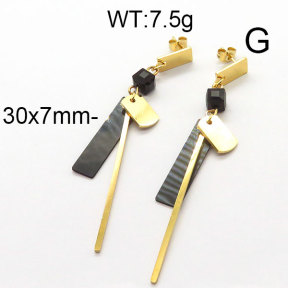 SS Earrings  6E4003166bbml-382