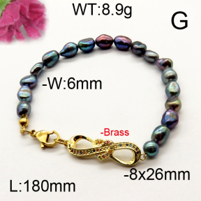 Fashion Brass Bracelet  F6B300493vhmv-J111