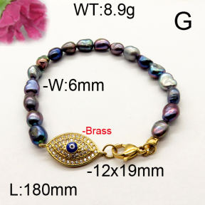 Fashion Brass Bracelet  F6B300494vhmv-J111