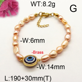 Fashion Brass Bracelet  F6B300545vhmv-J111