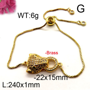 Fashion Brass Bracelet  F6B404366bhva-J111