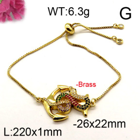 Fashion Brass Bracelet  F6B404369bhia-J111