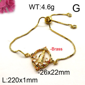 Fashion Brass Bracelet  F6B404373vhha-J111