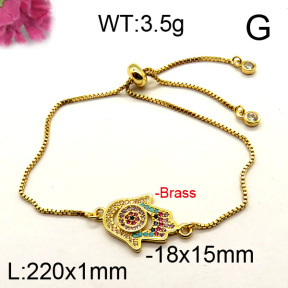 Fashion Brass Bracelet  F6B404374bhva-J111