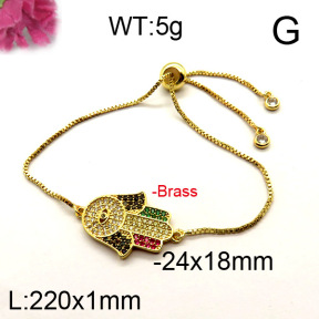 Fashion Brass Bracelet  F6B404375bhia-J111