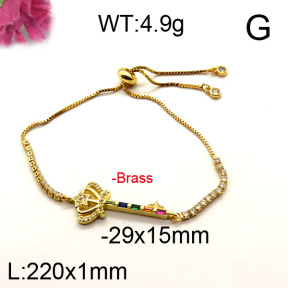 Fashion Brass Bracelet  F6B404376ahjb-J111