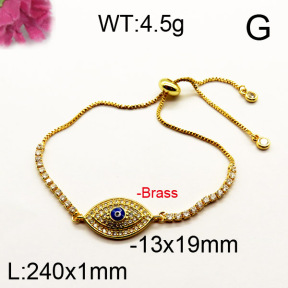 Fashion Brass Bracelet  F6B404381vhha-J111