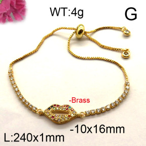 Fashion Brass Bracelet  F6B404384vhha-J111