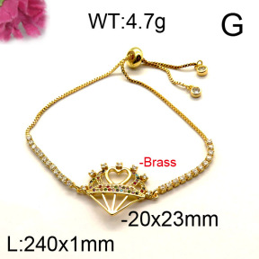 Fashion Brass Bracelet  F6B404386vhha-J111