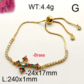 Fashion Brass Bracelet  F6B404392vhha-J111