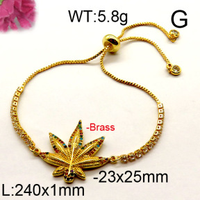 Fashion Brass Bracelet  F6B404402vhha-J111