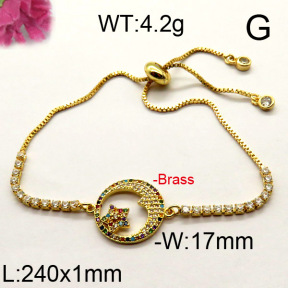 Fashion Brass Bracelet  F6B404406vhha-J111