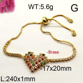 Fashion Brass Bracelet  F6B404407bhia-J111