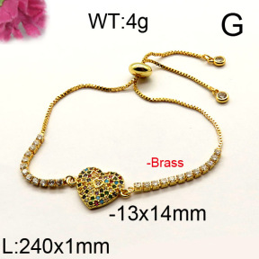 Fashion Brass Bracelet  F6B404408vhha-J111