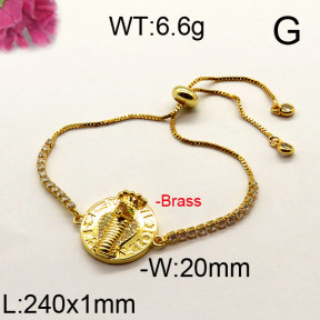 Fashion Brass Bracelet  F6B404409vhha-J111