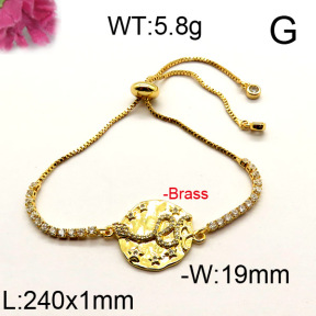 Fashion Brass Bracelet  F6B404410vhha-J111
