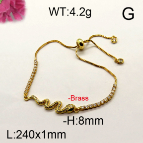 Fashion Brass Bracelet  F6B404417vhha-J111