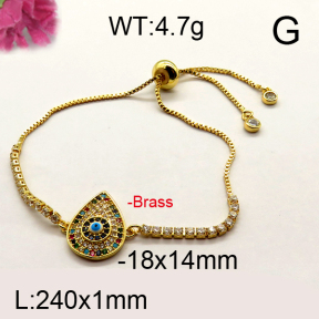Fashion Brass Bracelet  F6B404418vhha-J111