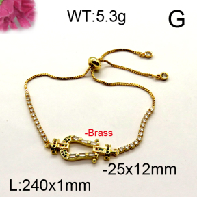Fashion Brass Bracelet  F6B404422ahjb-J111