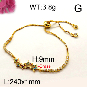 Fashion Brass Bracelet  F6B404423vhha-J111