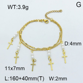 SS Bracelet  3B3002552vbpb-350