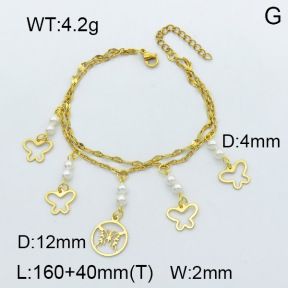 SS Bracelet  3B3002554vbpb-350