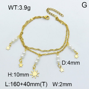 SS Bracelet  3B3002555vbpb-350