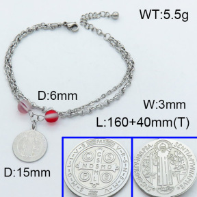 SS Bracelet  3B4002510vbll-350