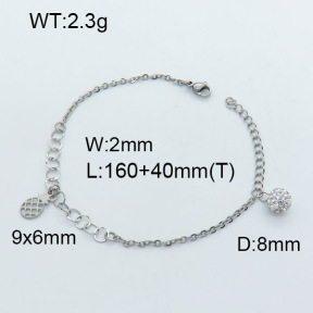 SS Bracelet  3B4002512vbll-350