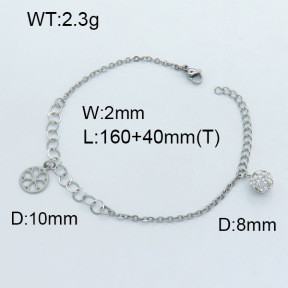 SS Bracelet  3B4002514vbll-350