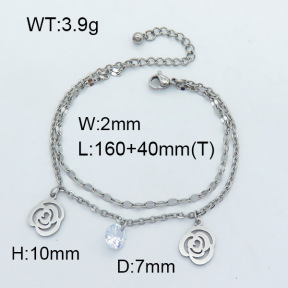 SS Bracelet  3B4002521vbmb-350