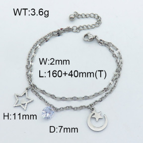 SS Bracelet  3B4002523vbmb-350